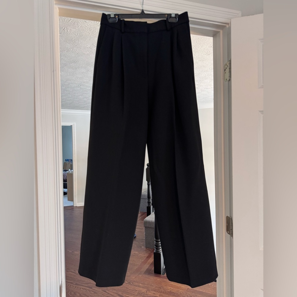 Artizia- Barbaton pleated pants Black size 10 - Picture 2 of 4